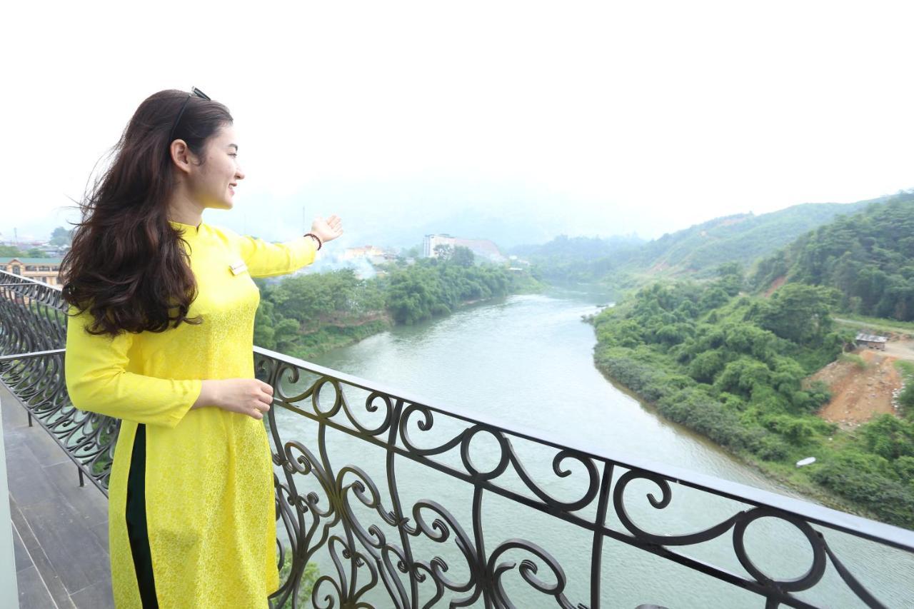 Silk River Hotel Ha Giang Dış mekan fotoğraf