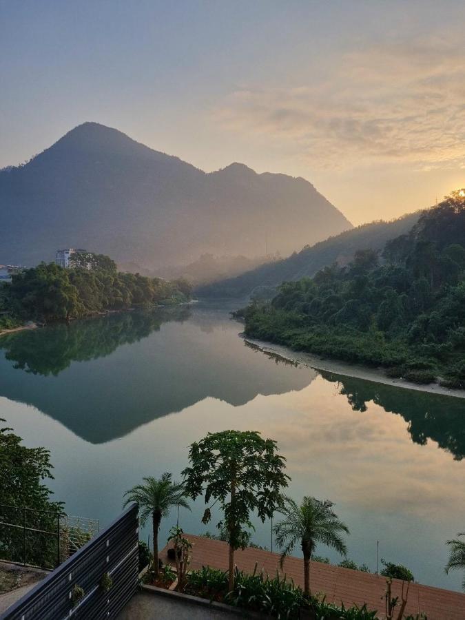 Silk River Hotel Ha Giang Dış mekan fotoğraf